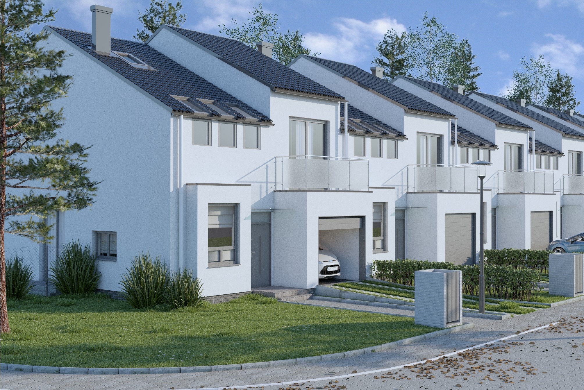 #st-11 Domy w zabudowie szeregowej